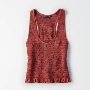 AEO Smocked Tank